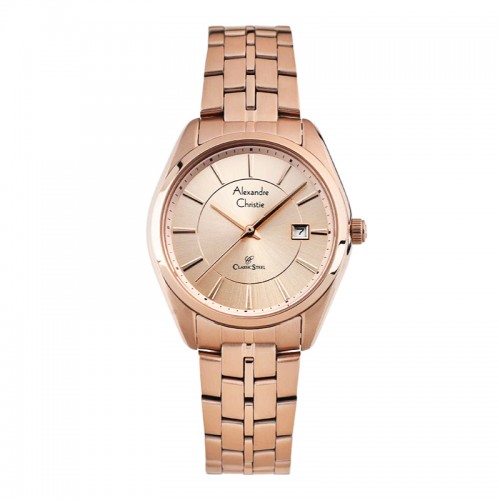 Alexandre Christie AC 8578 Rosegold Full Lady LDBRGLN